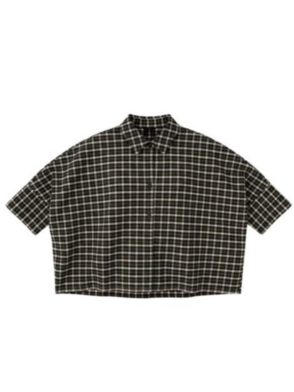 WITH BLACK - WBLMADISON CHECK BAT SHIRT WITH BLACK - WBLMADISON CHECK BAT SHIRT