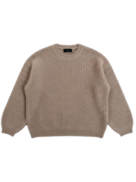 WITH BLACK - WBLVENUS LS O-NECK SWEATER
