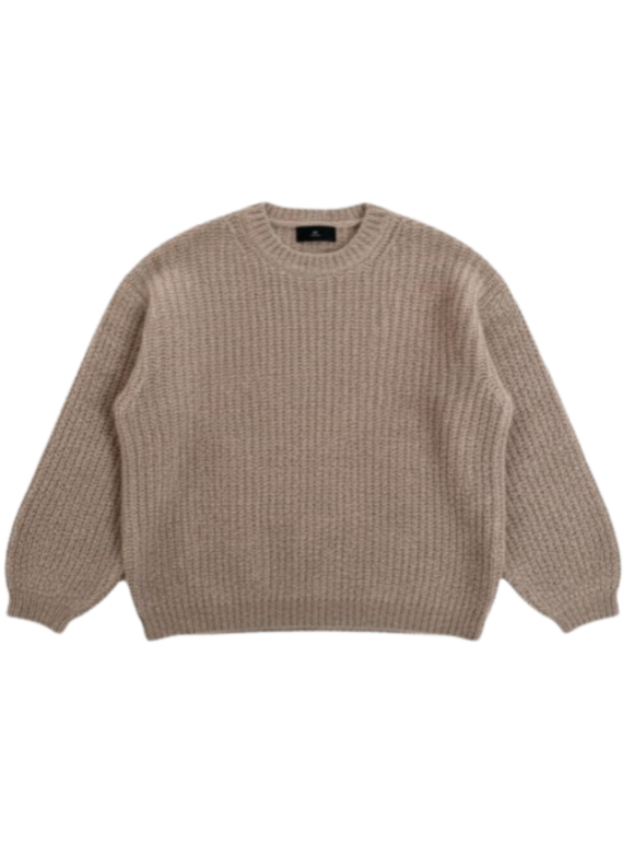 WITH BLACK - WBLVENUS LS O-NECK SWEATER