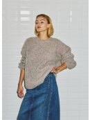 WITH BLACK - WBLVENUS LS O-NECK SWEATER