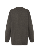 SECOND FEMALE - ALPHA KNIT MONOGRAM CARDIGAN SECOND FEMALE - ALPHA KNIT MONOGRAM CARDIGAN
