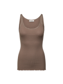 ROSEMUNDE - RWBELLE U-NECK STRAP ELASTIC TOP ROSEMUNDE - RWBELLE U-NECK STRAP ELASTIC TOP