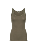 ROSEMUNDE - RWBELLE U-NECK STRAP ELASTIC TOP ROSEMUNDE - RWBELLE U-NECK STRAP ELASTIC TOP