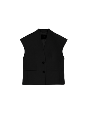 WITH BLACK - WBLNALA TAILORED WAISTCOAT