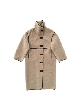 WITH BLACK - WBLDAJANA PILE COAT