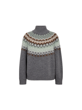 Mos Mosh - MMDAYA FJORD HIGHNECK KNIT
