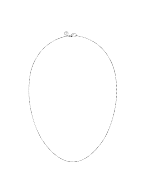 EDBLAD - CURB CHAIN MINI 45 CM SILVER EDBLAD - CURB CHAIN MINI 45 CM SILVER