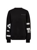 HAUTE L'AMITIÉ - MAXI SPLIT LOGO SWEAT