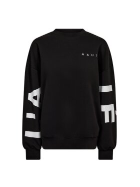 HAUTE L'AMITIÉ - MAXI SPLIT LOGO SWEAT