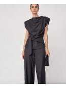 Co`Couture - ELORACC CHECK PLEAT TOP Co`Couture - ELORACC CHECK PLEAT TOP