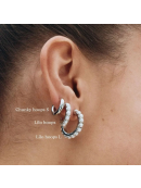 EDBLAD - LILO HOOPS L SILVER EDBLAD - LILO HOOPS L SILVER