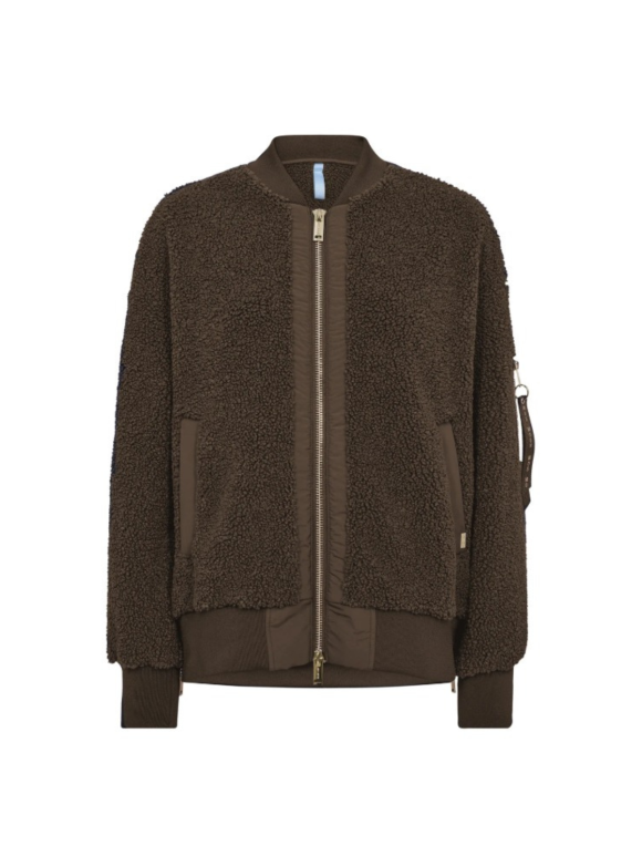Mos Mosh - MMEMELINE TEDDY JACKET Mos Mosh - MMEMELINE TEDDY JACKET