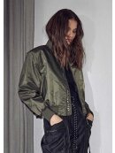 HAUTE L'AMITIÉ - SALLY CROP BOMBER HAUTE L'AMITIÉ - SALLY CROP BOMBER