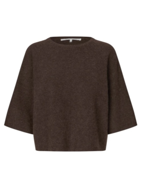 SECOND FEMALE - GABBY KNIT SS O-NECK