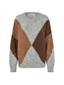 SECOND FEMALE - FLOCA KNIT V-NECK SECOND FEMALE - FLOCA KNIT V-NECK