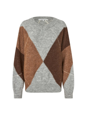 SECOND FEMALE - FLOCA KNIT V-NECK