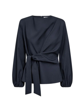 Co`Couture - LUNACC TIE BLOUSE Co`Couture - LUNACC TIE BLOUSE