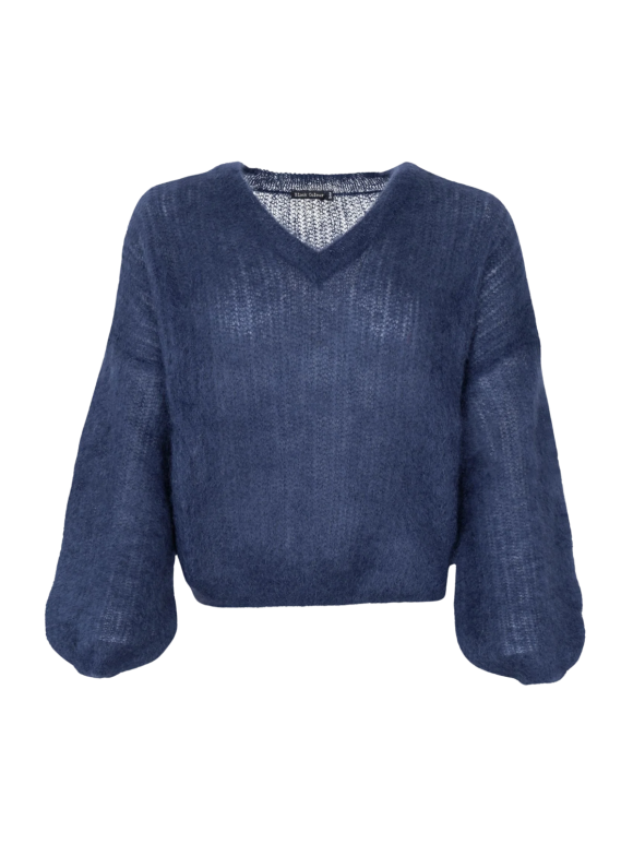 Black Colour - BCBJOERK RIB JUMPER Black Colour - BCBJOERK RIB JUMPER