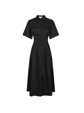 Neo Noir - BAIA POPLIN DRESS Neo Noir - BAIA POPLIN DRESS