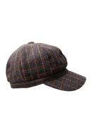 Black Colour - BCROSINA CHECKED CAP Black Colour - BCROSINA CHECKED CAP