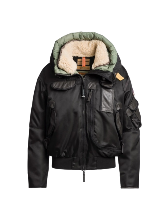Parajumpers - GOBI 20TH-WOMAN HOODED DOWN BOMBER Parajumpers - GOBI 20TH-WOMAN HOODED DOWN BOMBER