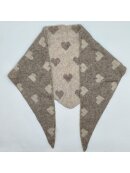VANILIA - BEIGE MED HJERTER VANILIA - BEIGE MED HJERTER