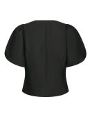 Neo Noir - ANELA MANDARIN DULL SATIN BLOUSE Neo Noir - ANELA MANDARIN DULL SATIN BLOUSE