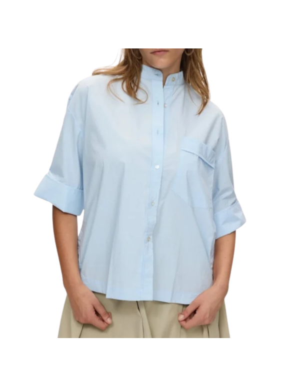RABENS SALONER - POPLIN BOXY SHIRT RABENS SALONER - POPLIN BOXY SHIRT