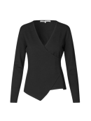 SECOND FEMALE - STINA KNIT WRAP V-NECK SECOND FEMALE - STINA KNIT WRAP V-NECK
