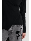 SECOND FEMALE - STINA KNIT WRAP V-NECK SECOND FEMALE - STINA KNIT WRAP V-NECK