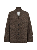 TAKTIL - AT-DANIELLE SLIT CARDIGAN