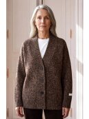 TAKTIL - AT-DANIELLE SLIT CARDIGAN