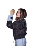 HAUTE L'AMITIÉ - SALLY CROP BOMBER HAUTE L'AMITIÉ - SALLY CROP BOMBER