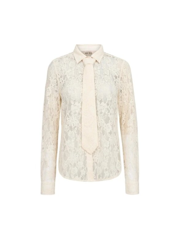Mos Mosh - MMKETHER LACE TIE SHIRT Mos Mosh - MMKETHER LACE TIE SHIRT