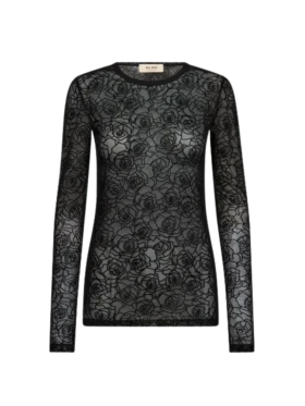Mos Mosh - MMROSE MESH BLOUSE