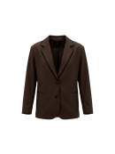 WITH BLACK - WBLLUNA SATEEN BLAZER