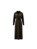 WITH BLACK - WBLLUNA SATEEN MIDI DRESS WITH BLACK - WBLLUNA SATEEN MIDI DRESS