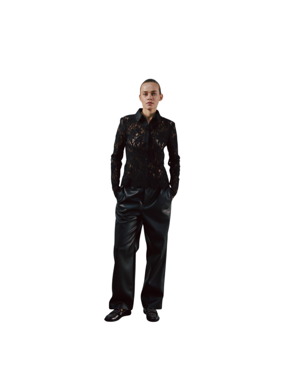 WITH BLACK - WBLJESS LACE SHIRT