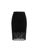 WITH BLACK - WBLJESS LACE MAXI SKIRT WITH BLACK - WBLJESS LACE MAXI SKIRT