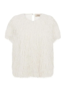 Mos Mosh - MMBRIM O-SS FAUX FUR TEE