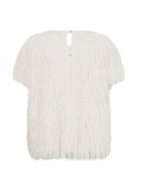 Mos Mosh - MMBRIM O-SS FAUX FUR TEE Mos Mosh - MMBRIM O-SS FAUX FUR TEE